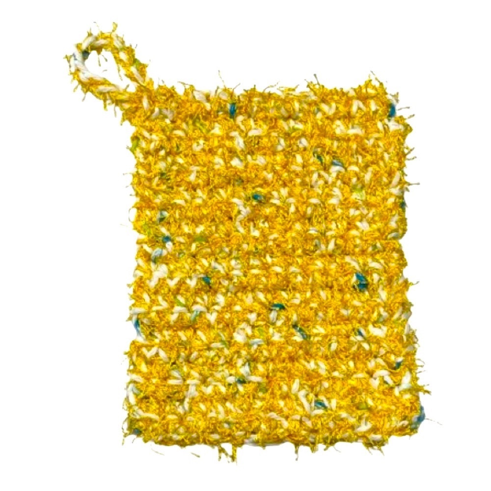 ⭐️⭐️⭐️⭐️⭐️ Rated Item - Large Handmade Crochet Dish/Multipurpose Scrubby